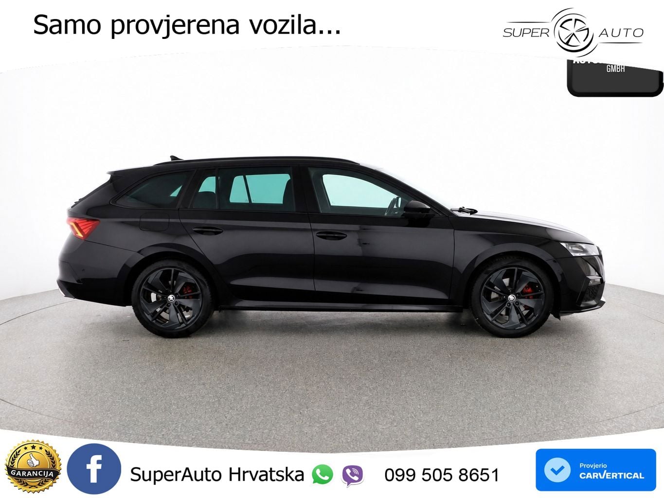 Škoda Octavia Combi RS 2.0 TDI (200 KS) DSG LED+GR SJED+ACC