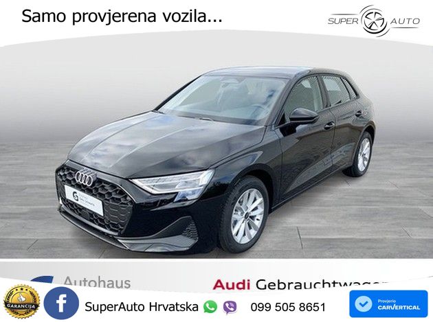 Audi A3 Sportback 30 TFSI (116 KS) LED+GR SJED+ACC