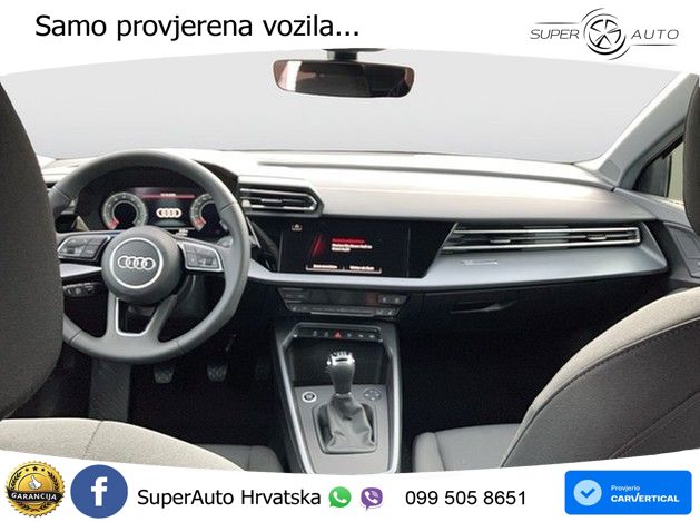 Audi A3 Sportback 30 TFSI (116 KS) LED+GR SJED+ACC