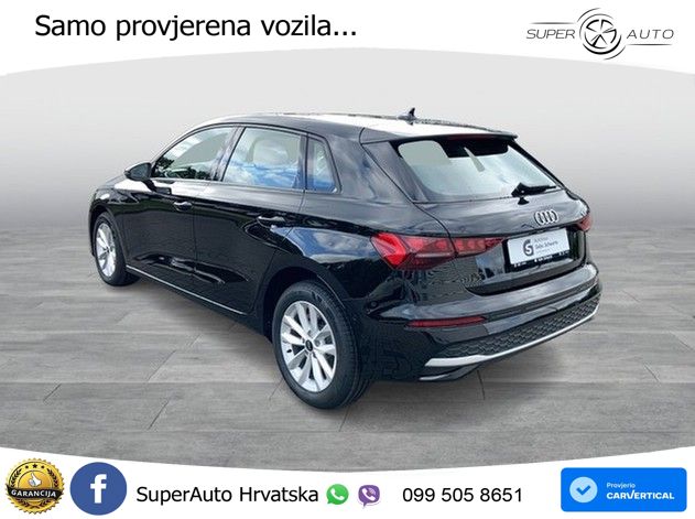 Audi A3 Sportback 30 TFSI (116 KS) LED+GR SJED+ACC
