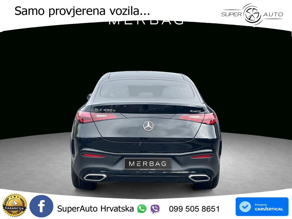 Mercedes GLC Coupe 450d (367 KS) 4MATIC 9G-TRONIC AMG ACC+HEAD+GR SJED+360+PANO