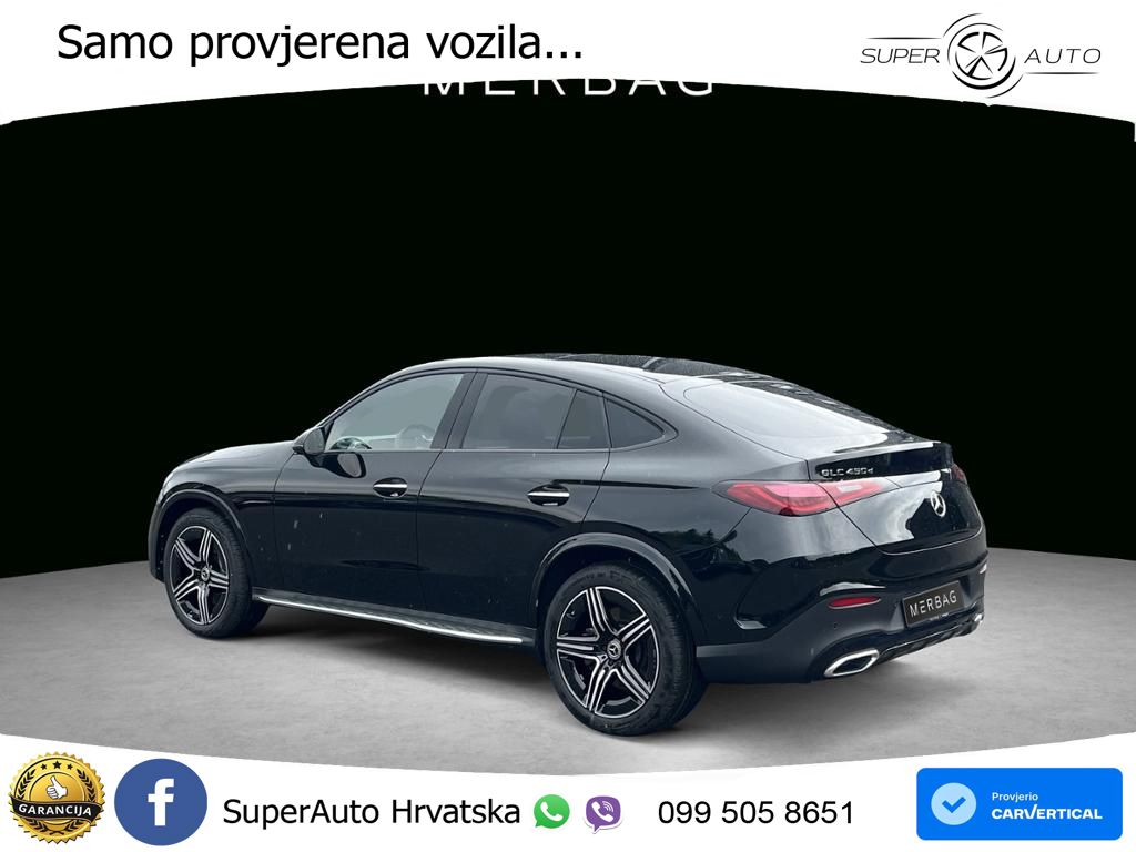 Mercedes GLC Coupe 450d (367 KS) 4MATIC 9G-TRONIC AMG ACC+HEAD+GR SJED+360+PANO