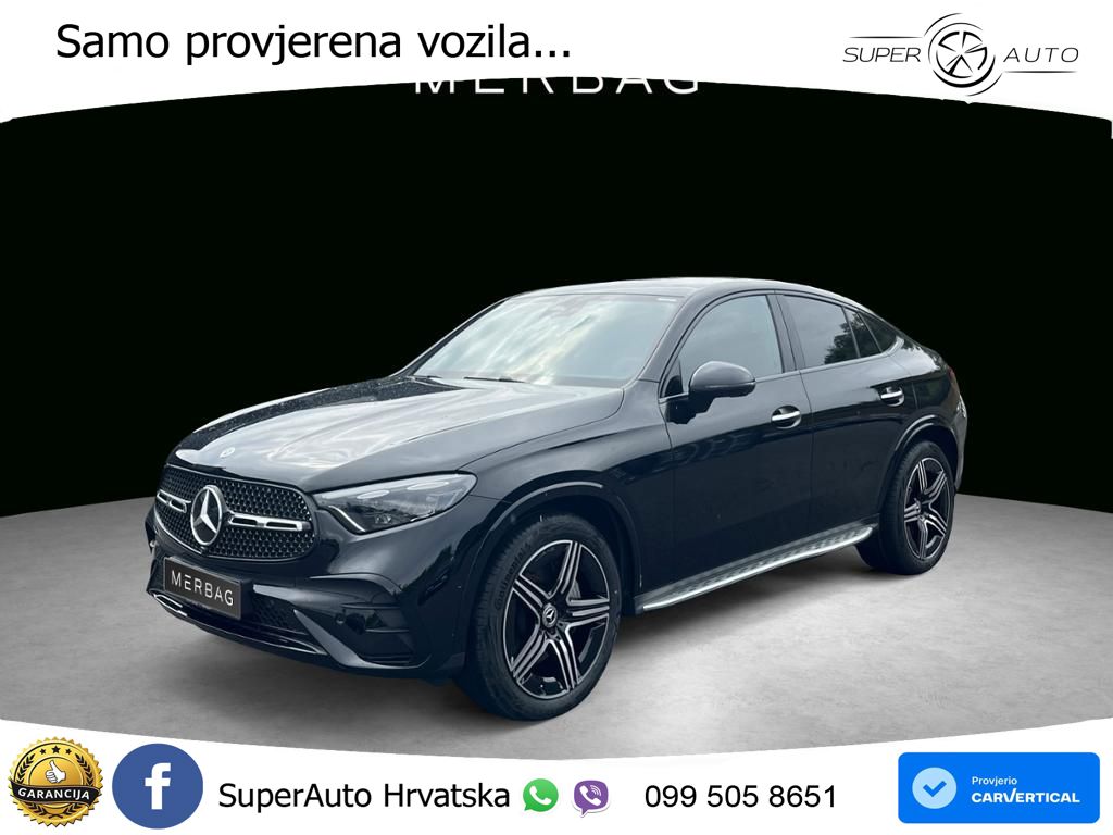 Mercedes GLC Coupe 450d (367 KS) 4MATIC 9G-TRONIC AMG ACC+HEAD+GR SJED+360+PANO