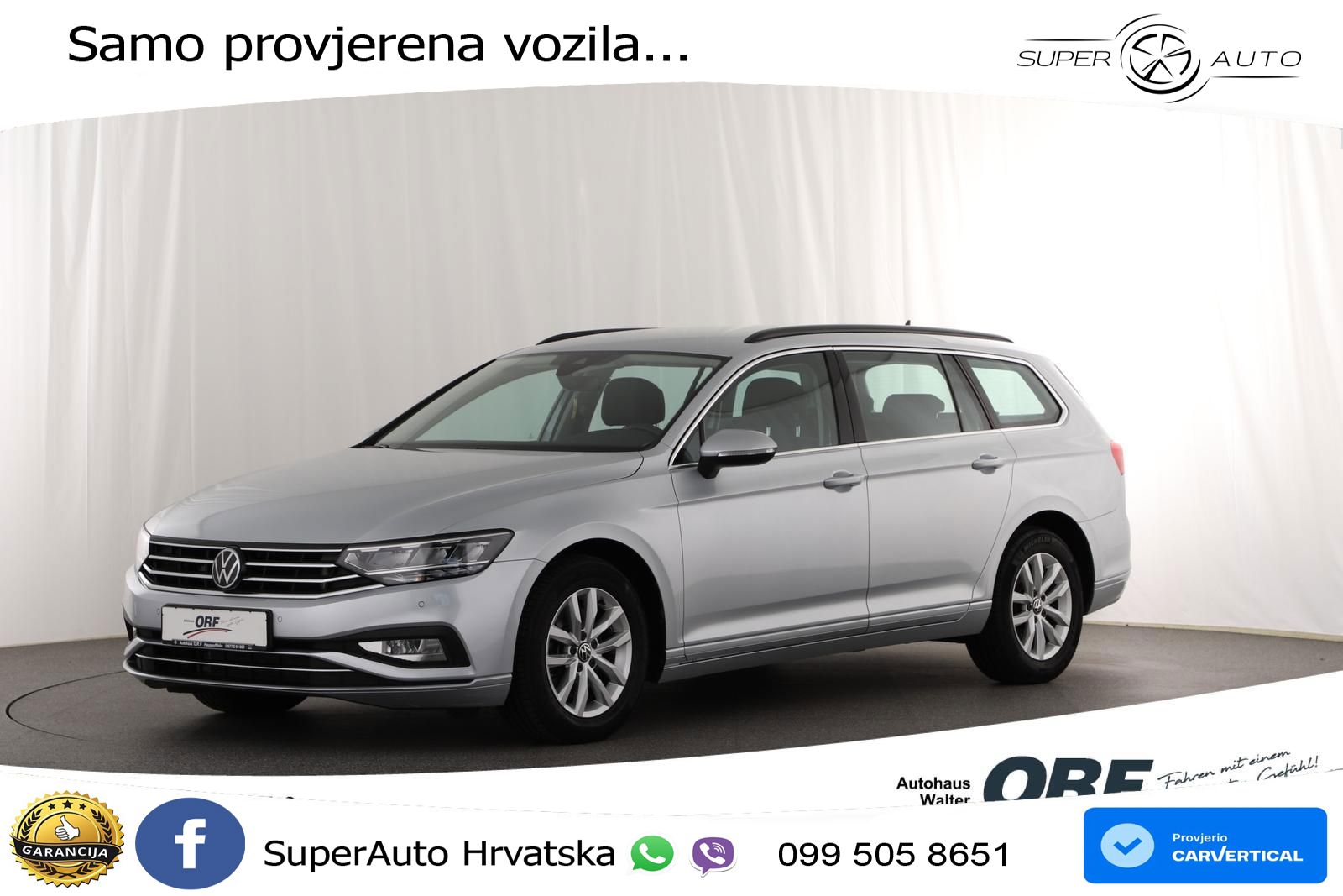 Volkswagen Passat Variant 2.0 TDI (150 KS) DSG Business LED+GR SJED+ACC
