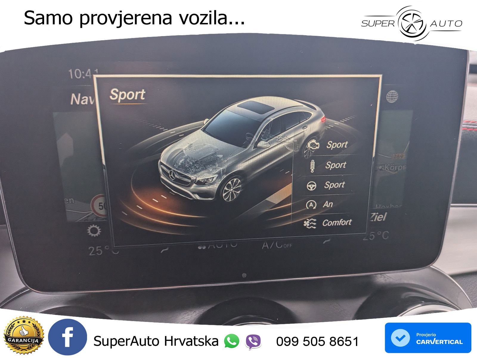 Mercedes GLC Coupe AMG 43 (367 KS) 4MATIC G-TRONIC ZRAČNI+ACC+GR SJED+KAM+PANO