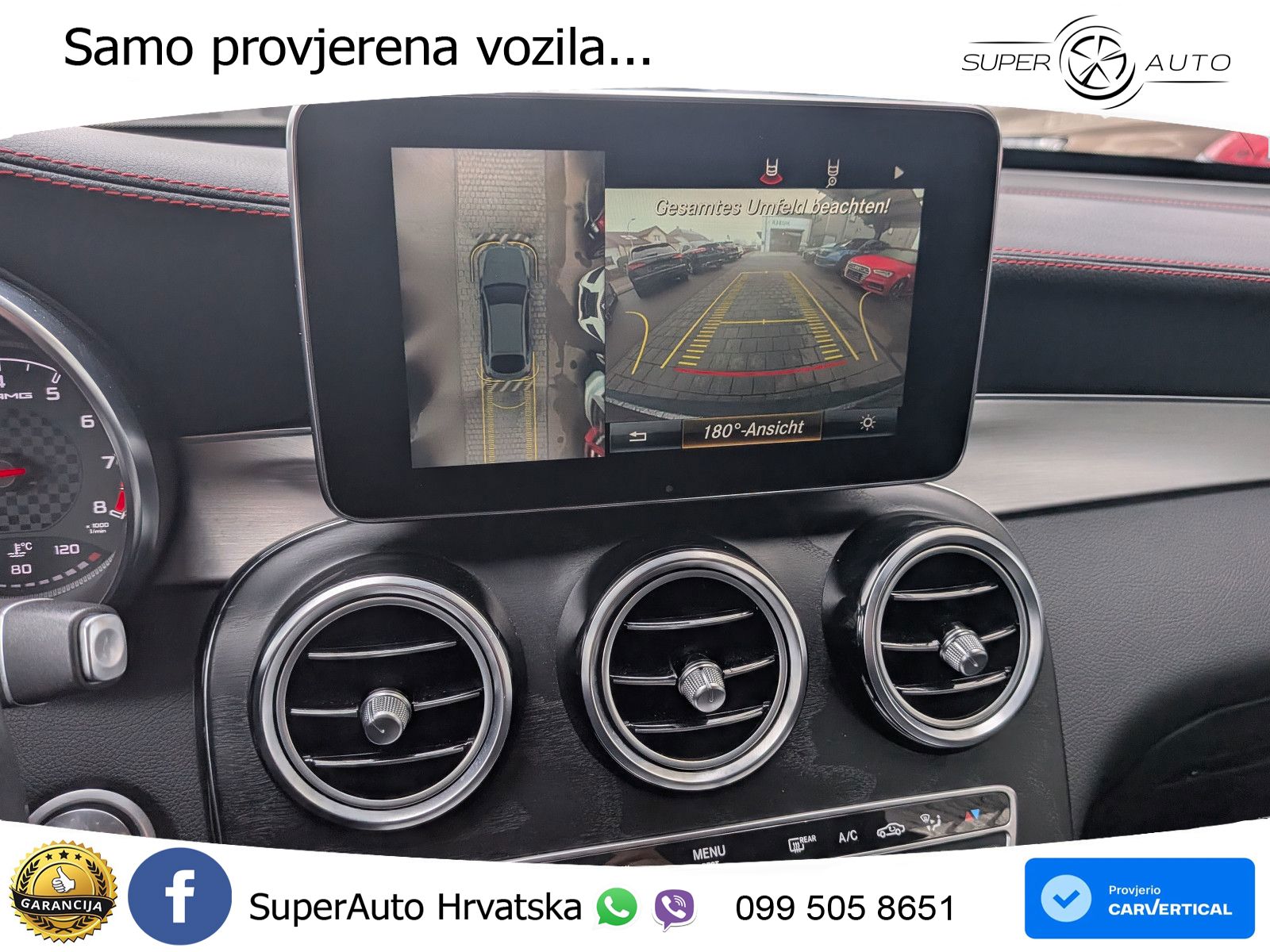 Mercedes GLC Coupe AMG 43 (367 KS) 4MATIC G-TRONIC ZRAČNI+ACC+GR SJED+KAM+PANO