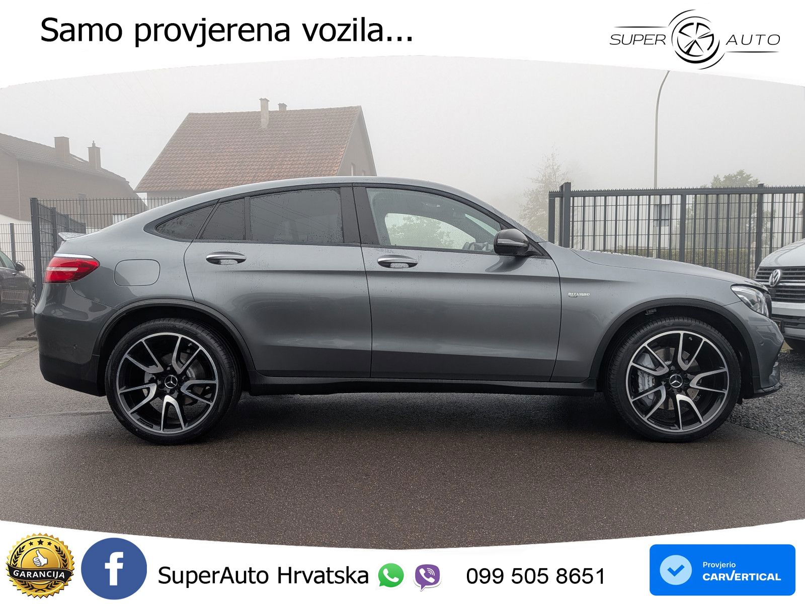 Mercedes GLC Coupe AMG 43 (367 KS) 4MATIC G-TRONIC ZRAČNI+ACC+GR SJED+KAM+PANO