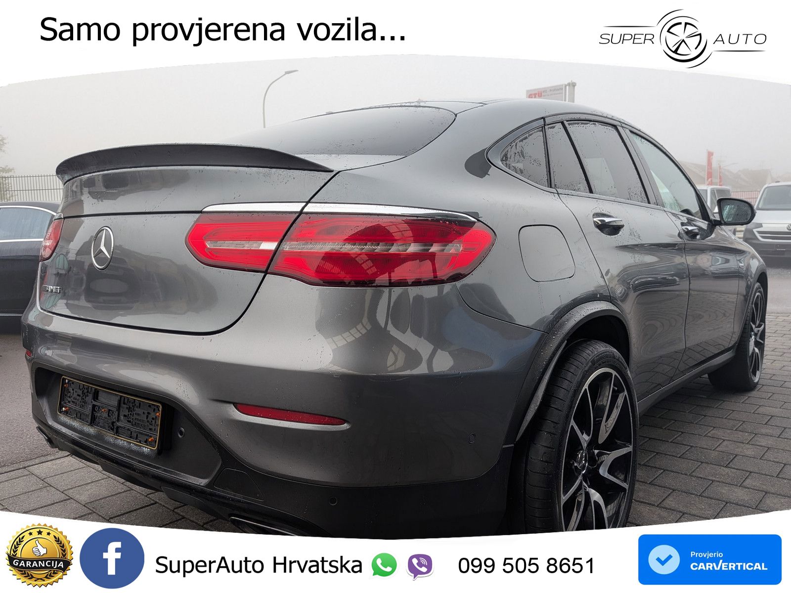 Mercedes GLC Coupe AMG 43 (367 KS) 4MATIC G-TRONIC ZRAČNI+ACC+GR SJED+KAM+PANO