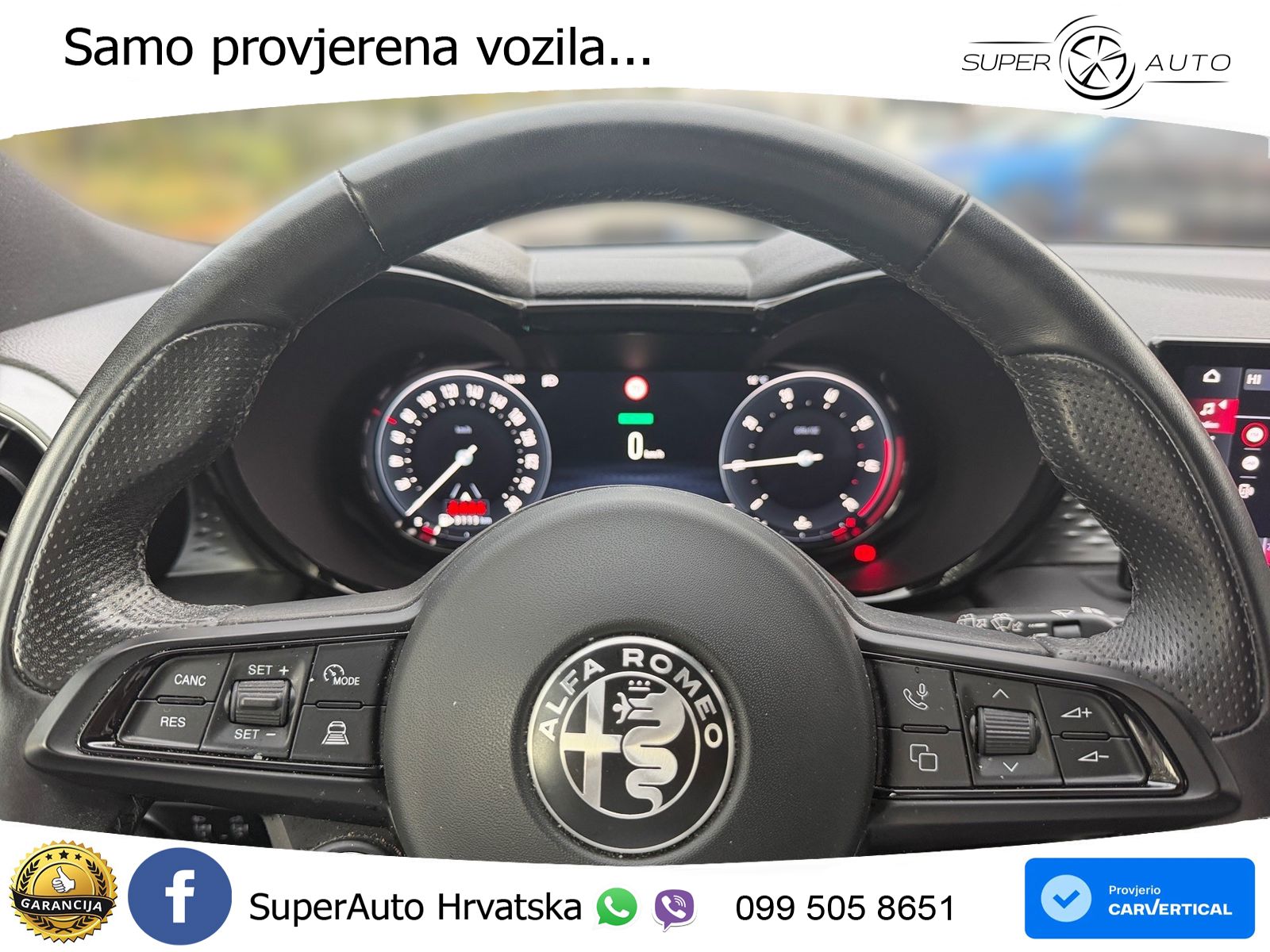 Alfa Romeo Tonale 1.5 Turbo (130 KS) 48V-Hybrid TCT LED+GR SJED+ACC