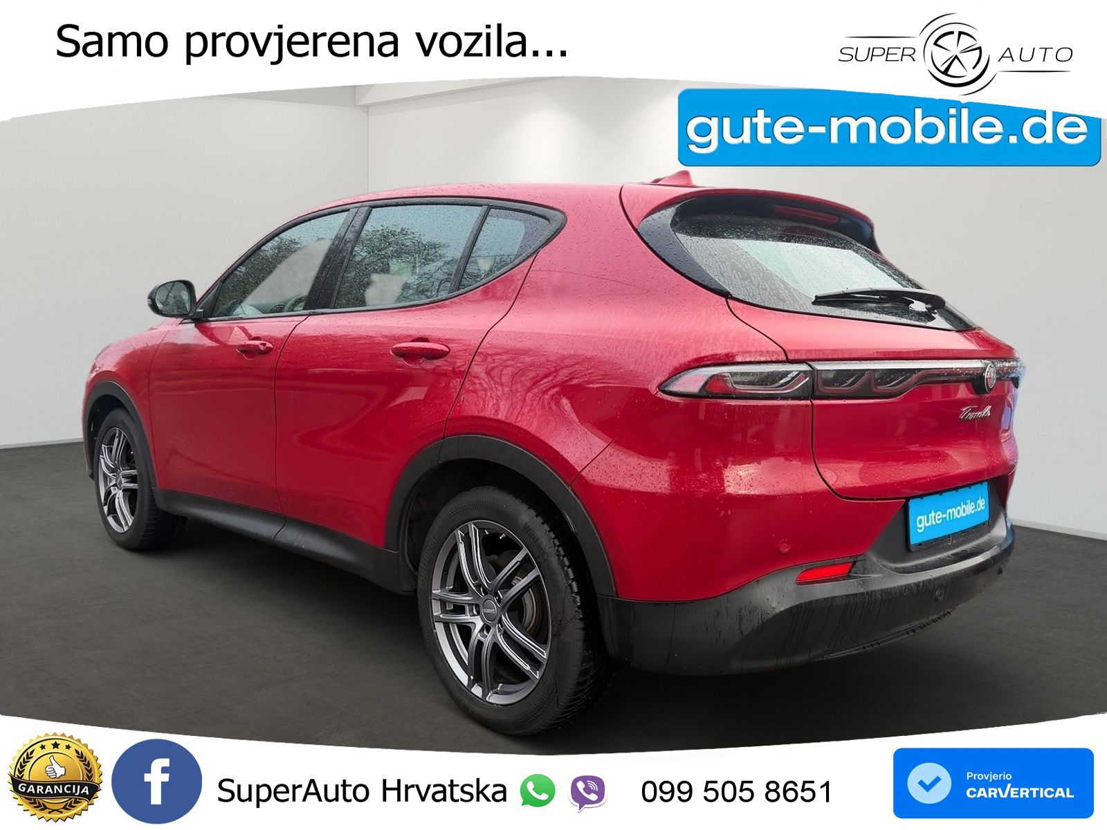 Alfa Romeo Tonale 1.5 Turbo (130 KS) 48V-Hybrid TCT LED+GR SJED+ACC