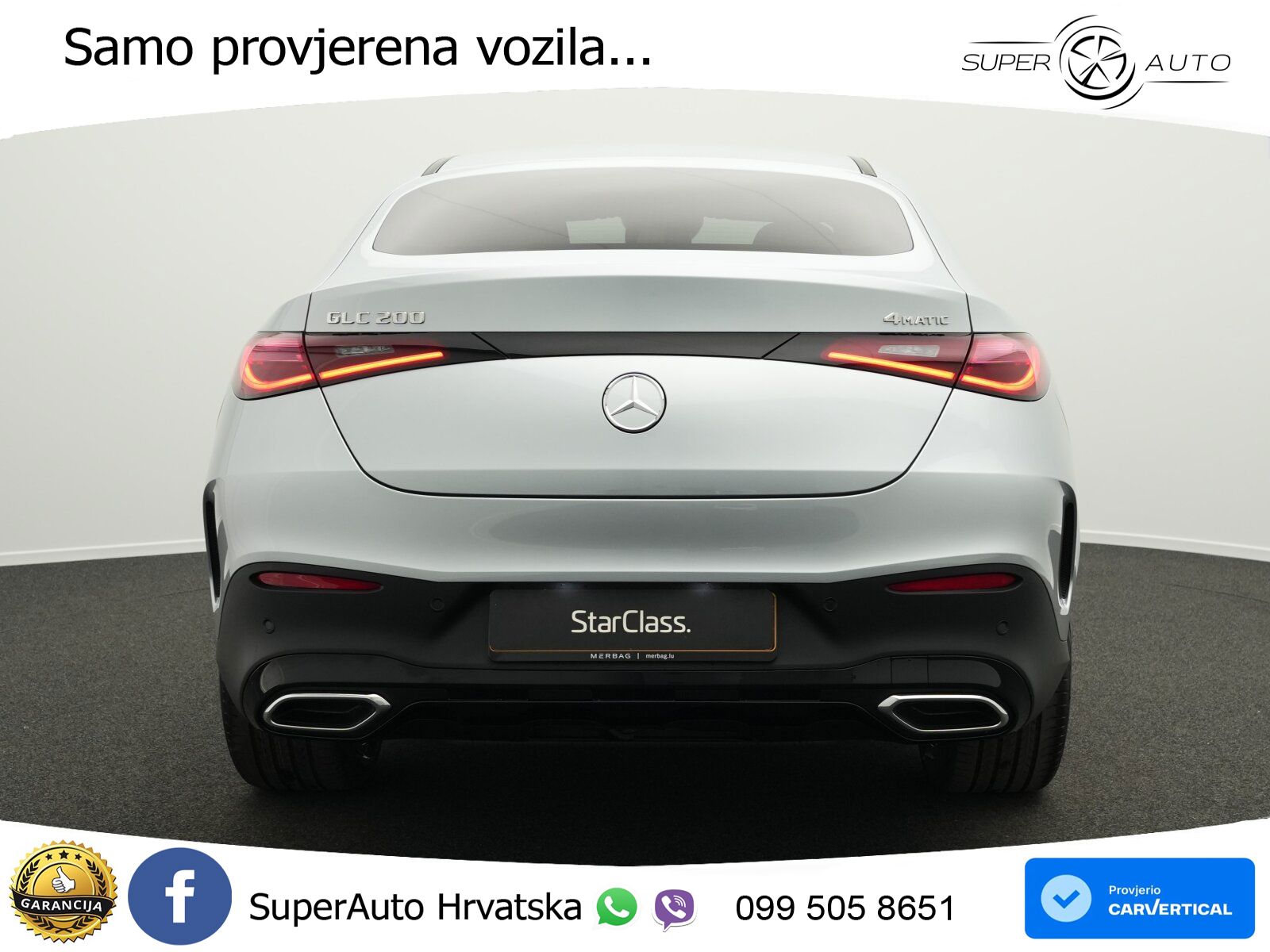 Mercedes GLC Coupe 200 (204 KS) 4MATIC 9G-TRONIC AMG ACC+GR SJED+360+PANO