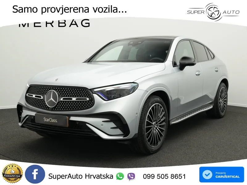 Mercedes GLC Coupe 200 (204 KS) 4MATIC 9G-TRONIC AMG ACC+GR SJED+360+PANO