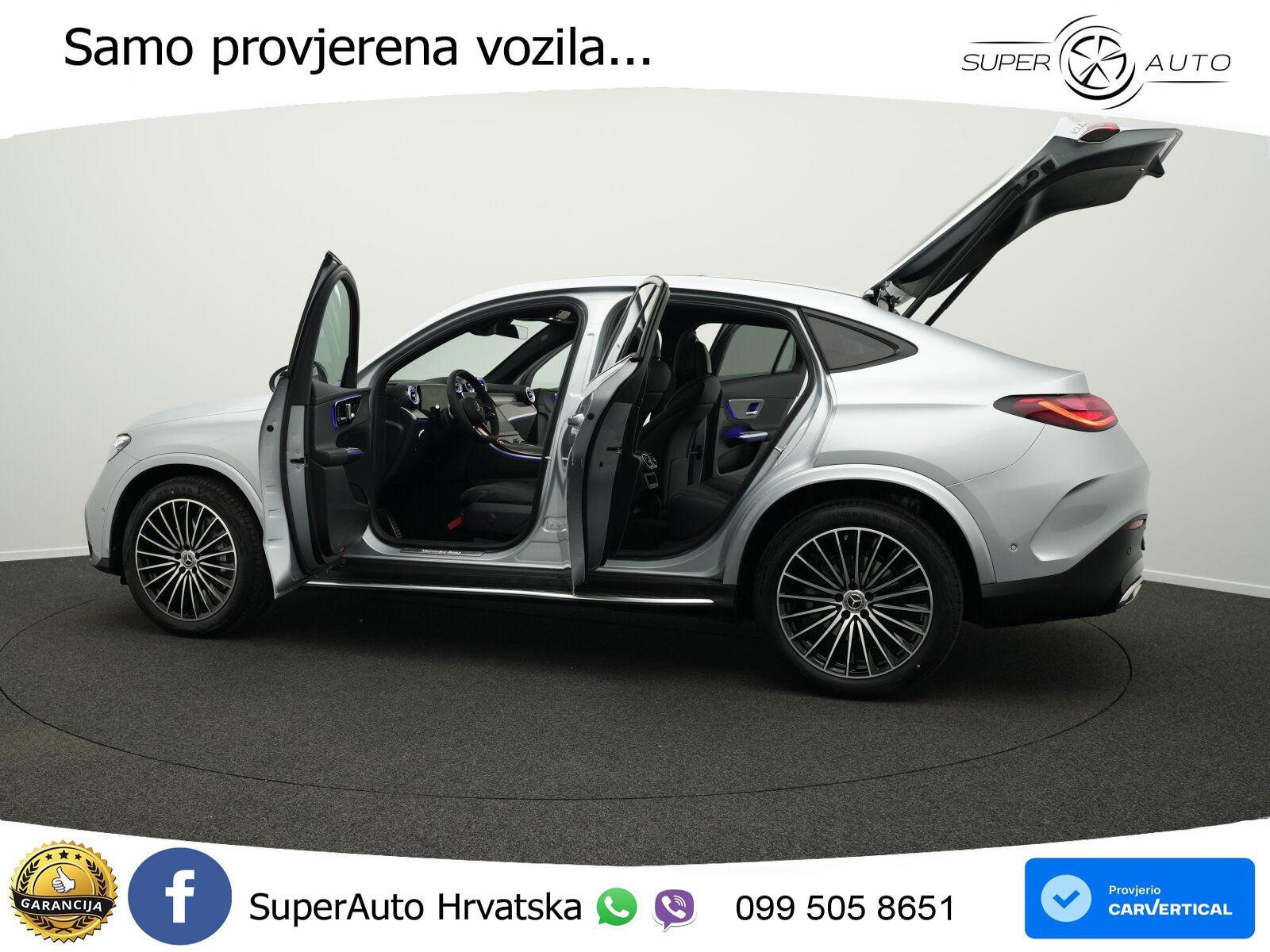 Mercedes GLC Coupe 200 (204 KS) 4MATIC 9G-TRONIC AMG ACC+GR SJED+360+PANO