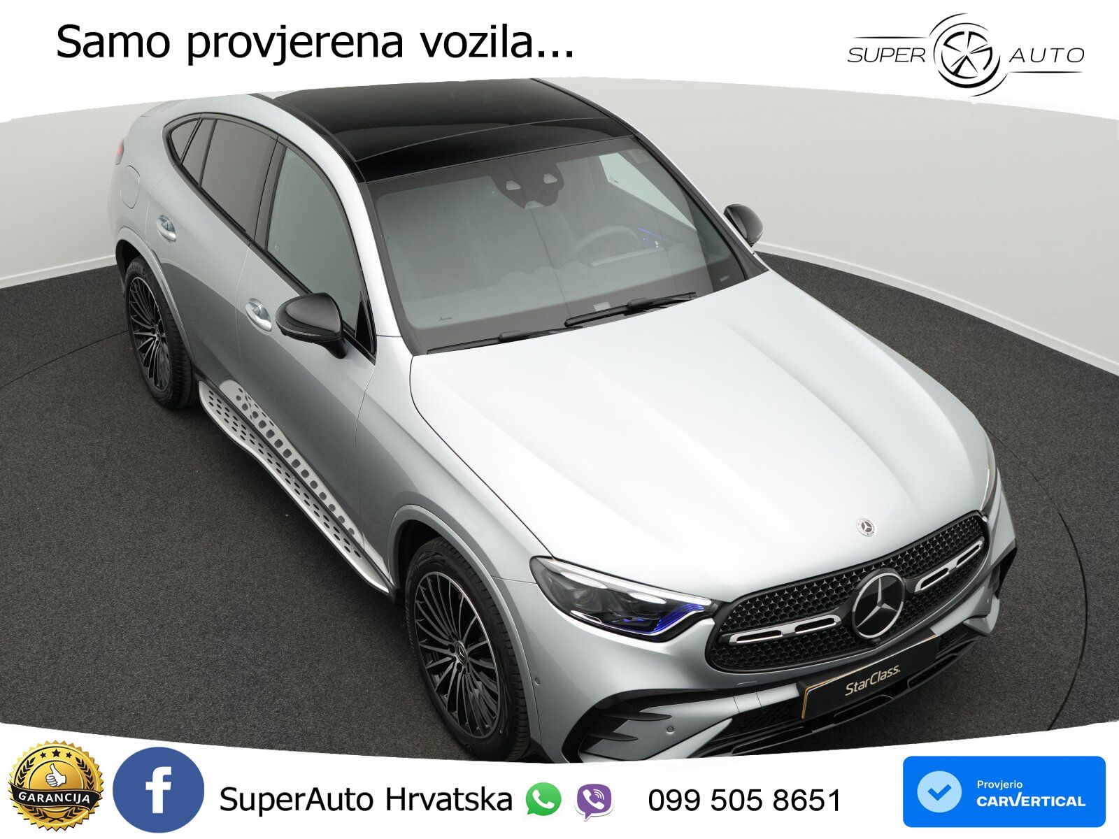 Mercedes GLC Coupe 200 (204 KS) 4MATIC 9G-TRONIC AMG ACC+GR SJED+360+PANO