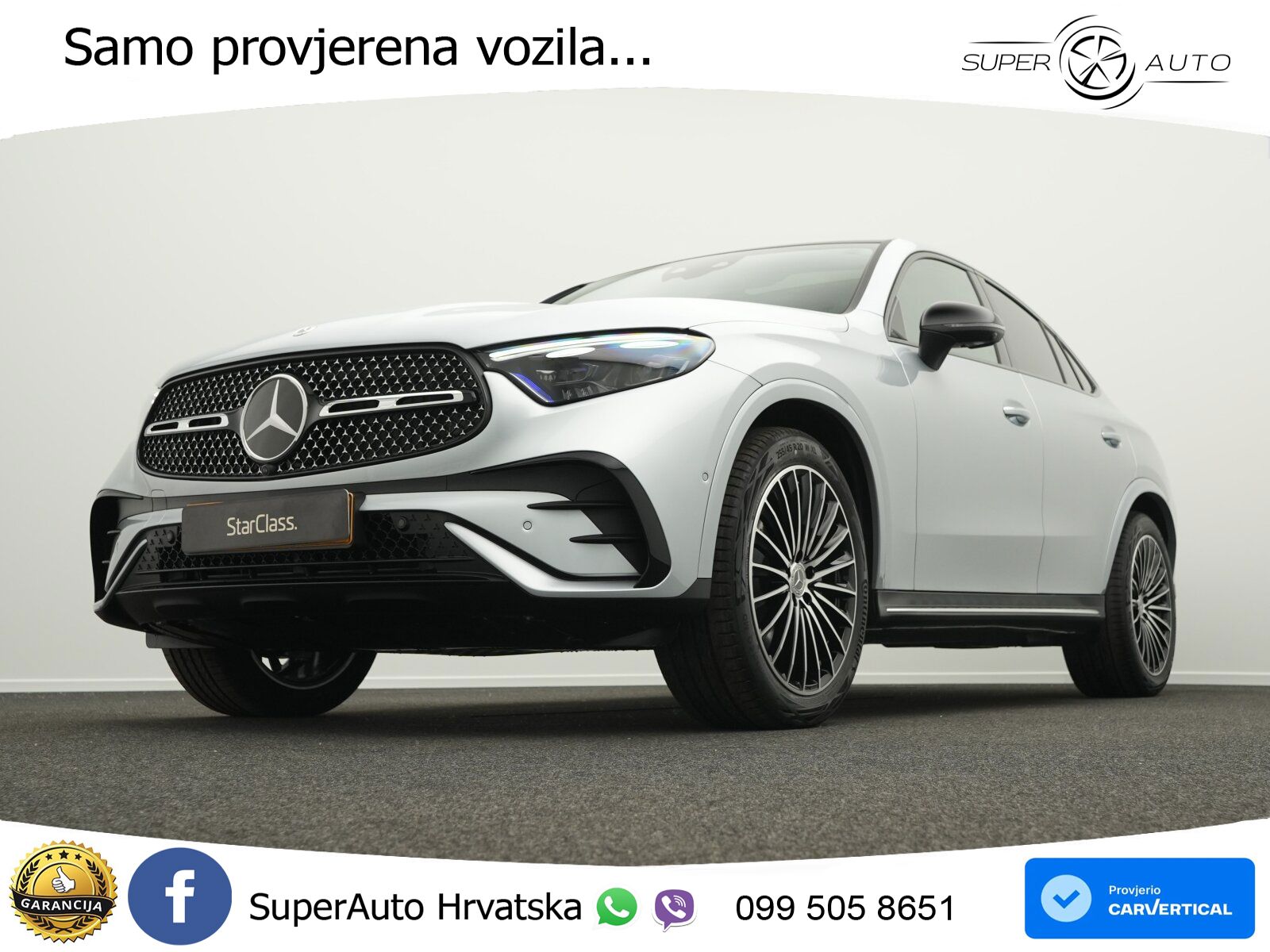 Mercedes GLC Coupe 200 (204 KS) 4MATIC 9G-TRONIC AMG ACC+GR SJED+360+PANO