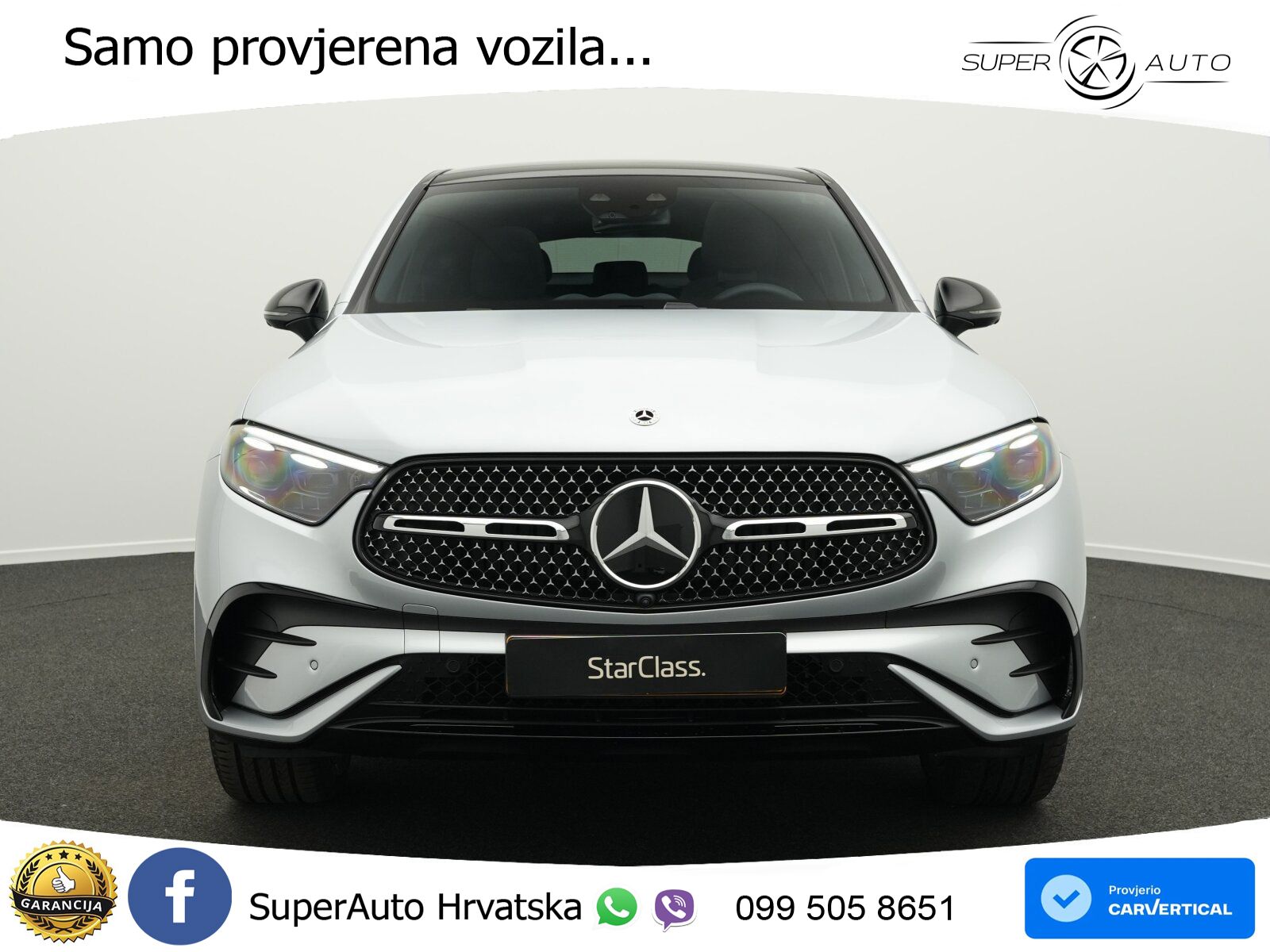 Mercedes GLC Coupe 200 (204 KS) 4MATIC 9G-TRONIC AMG ACC+GR SJED+360+PANO