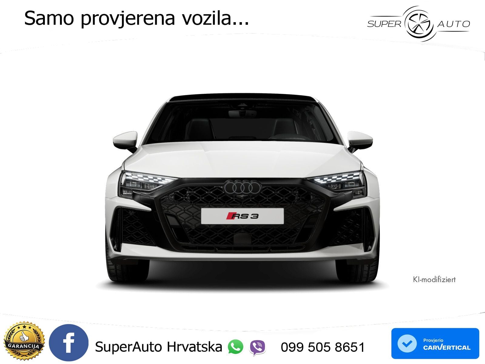 Audi RS3 Sedan 2.5 TFSI (400 KS) quattro S tronic MATRIX+GR SJED+KAM