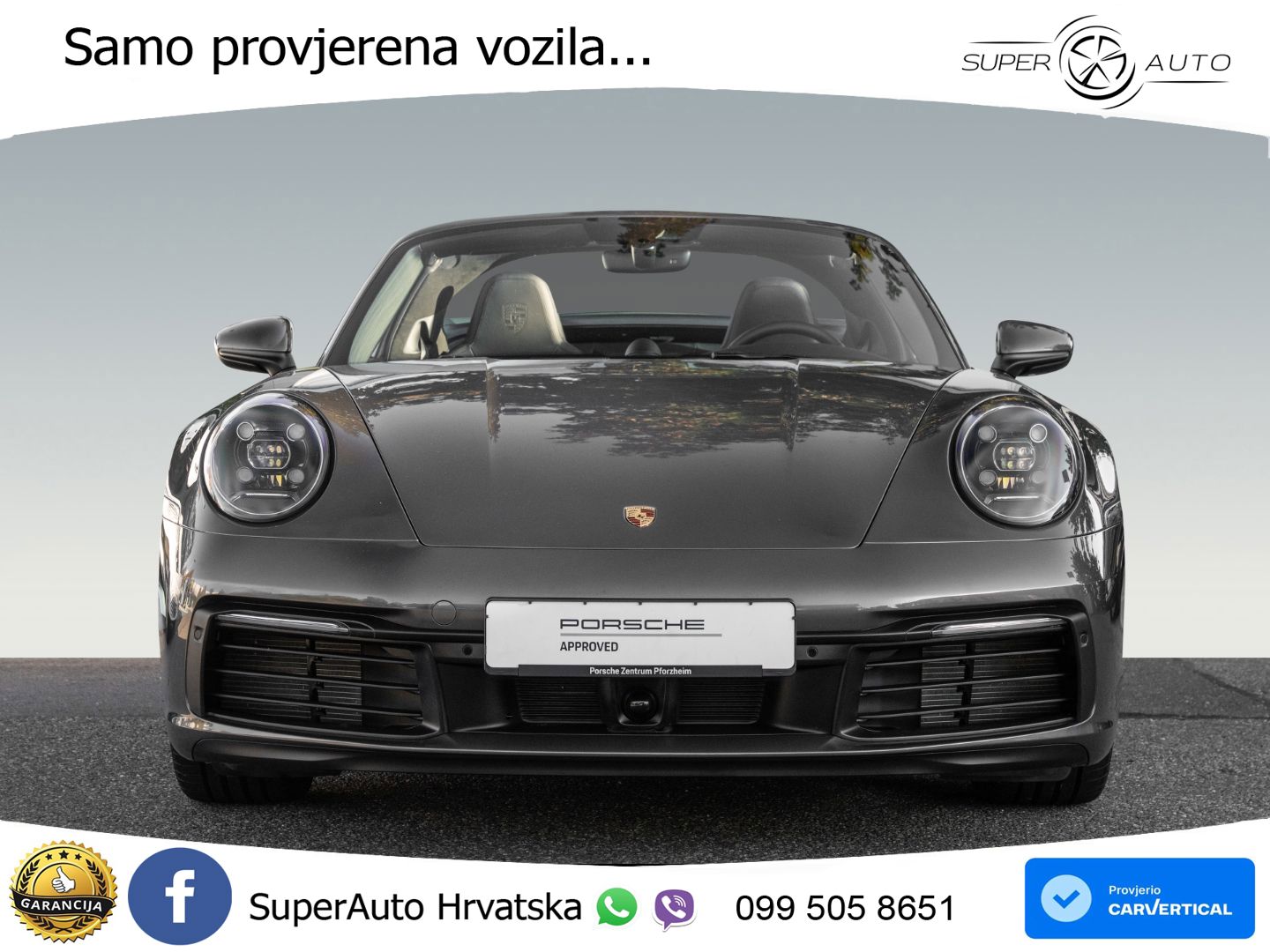 Porsche 911 Targa 4S 3.0 (450 KS) PDK LED+GR SJED+ACC
