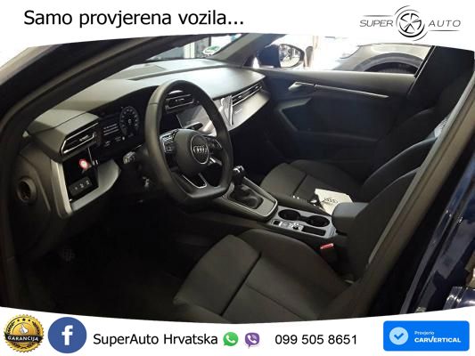 Audi A3 Sportback 30 TFSI (116 KS) LED+GR SJED+ACC