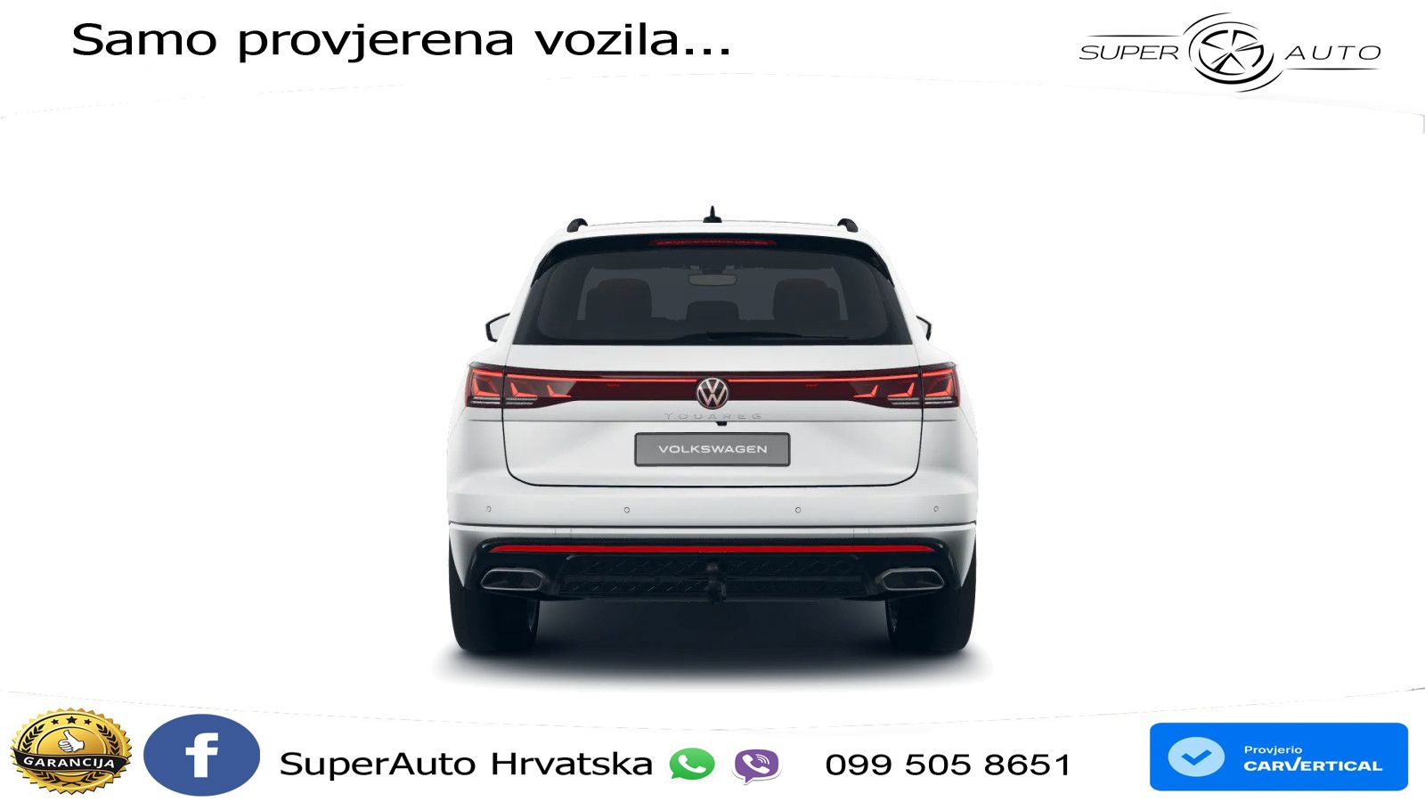 Volkswagen Touareg 3.0 V6 TDI (286 KS) 4MOTION Tiptronic LED+GR SJED+ACC