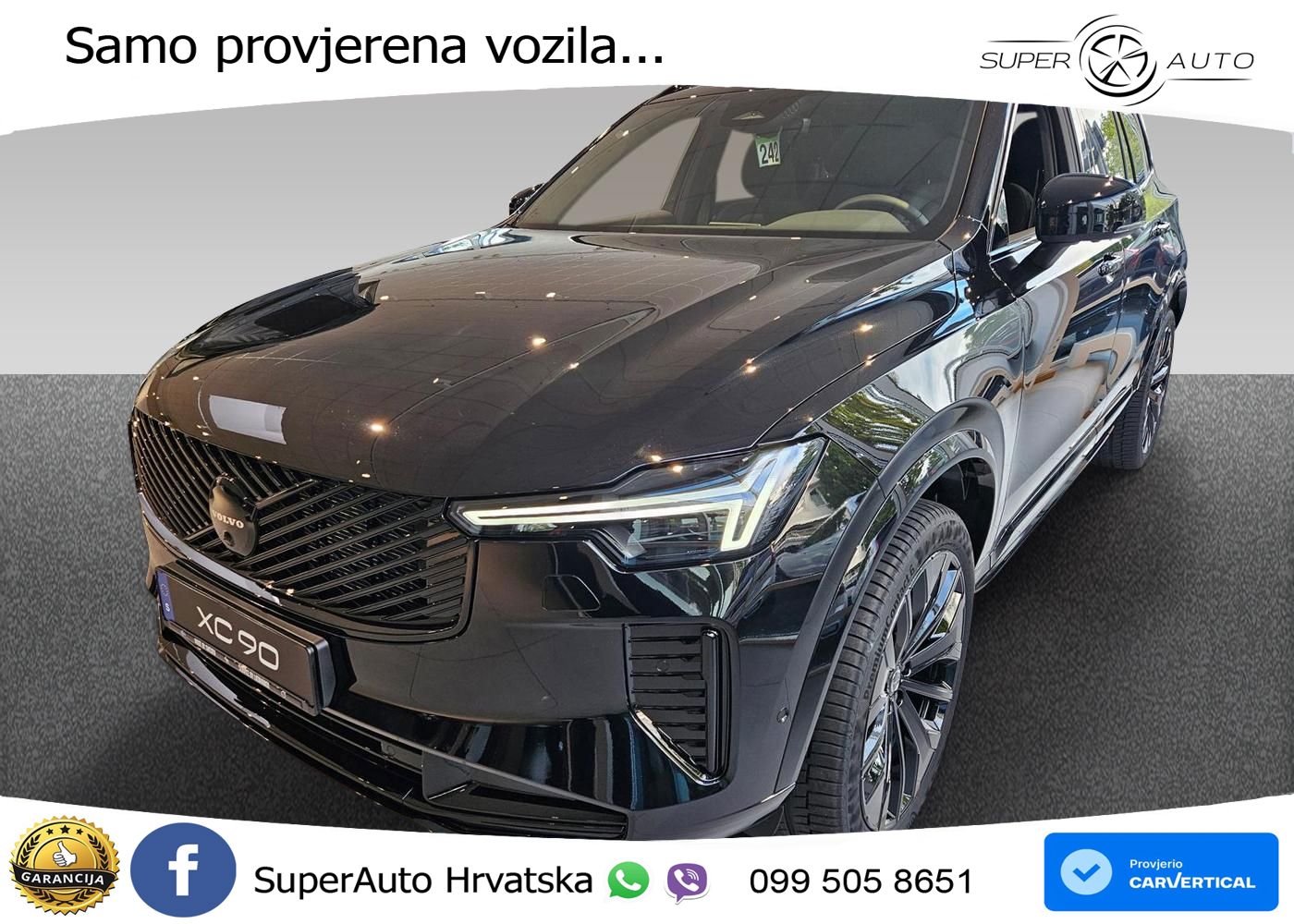 Volvo XC90 2.0 B5 AWD Automatic MATRIX+GR SJED+KAM