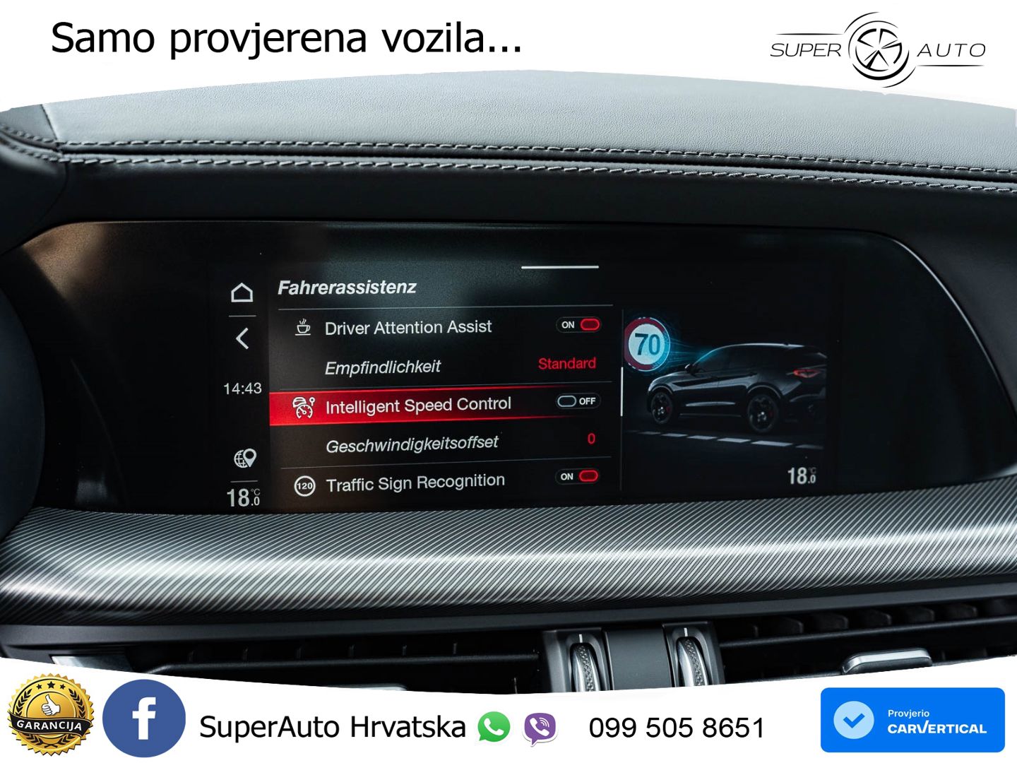 Alfa Romeo Stelvio 2.2 MultiJet II (210 KS) Q4 Automatic LED+GR SJED+ACC