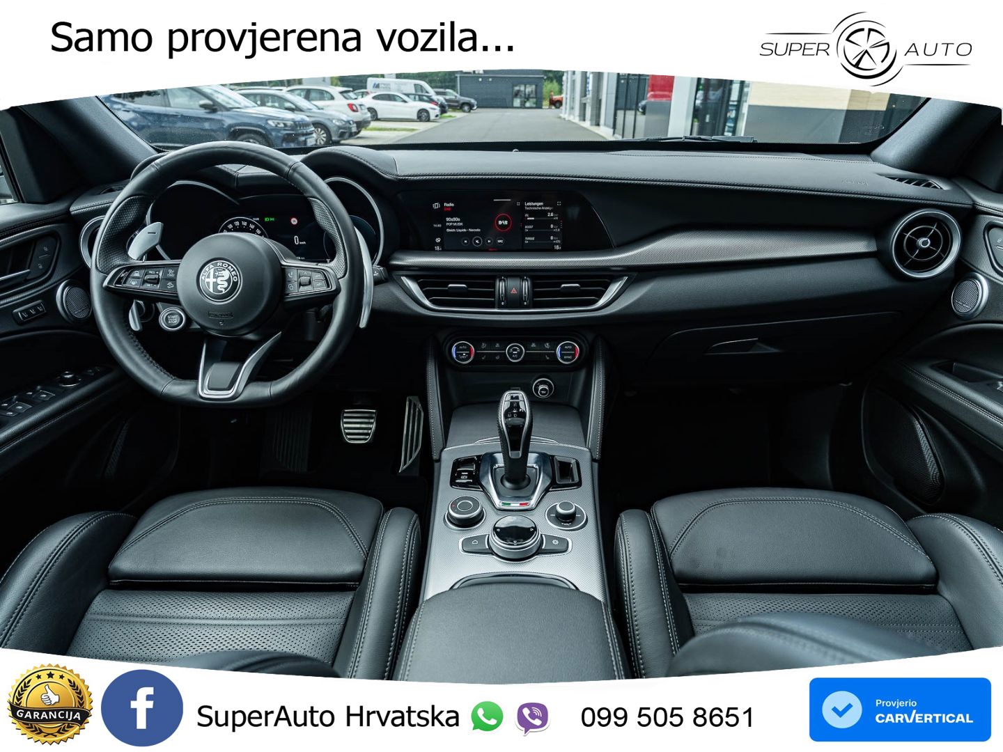 Alfa Romeo Stelvio 2.2 MultiJet II (210 KS) Q4 Automatic LED+GR SJED+ACC