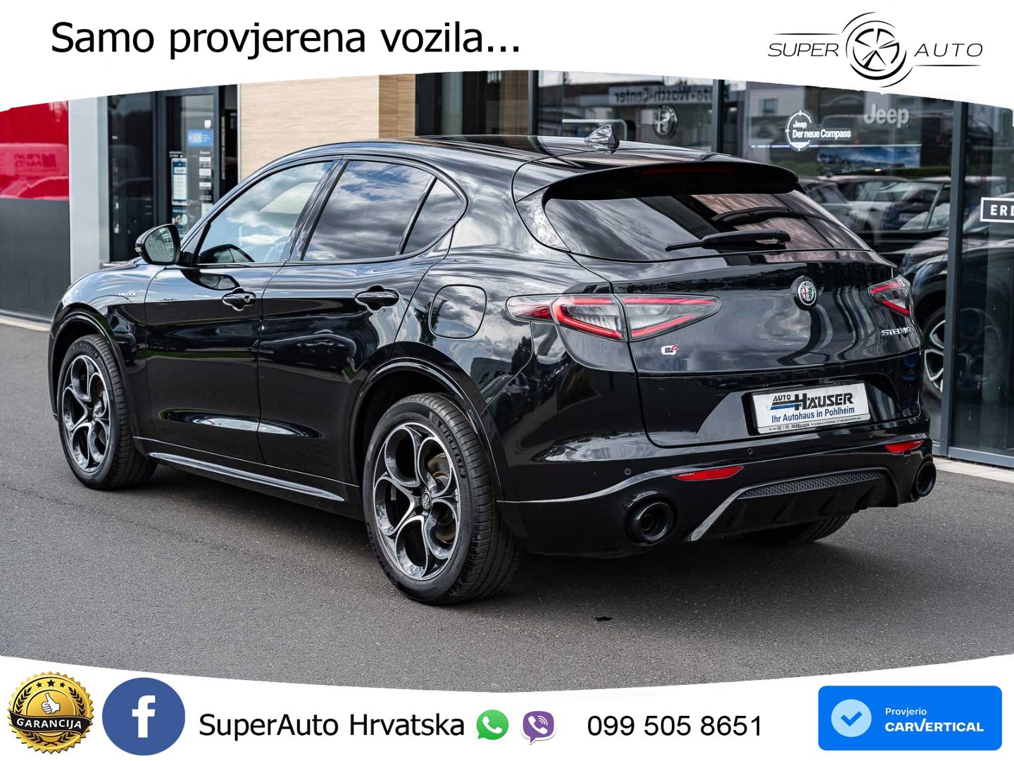 Alfa Romeo Stelvio 2.2 MultiJet II (210 KS) Q4 Automatic LED+GR SJED+ACC