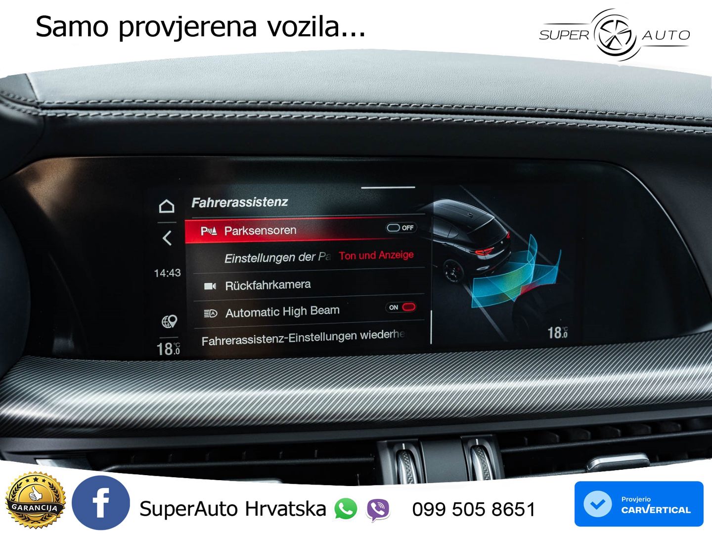 Alfa Romeo Stelvio 2.2 MultiJet II (210 KS) Q4 Automatic LED+GR SJED+ACC