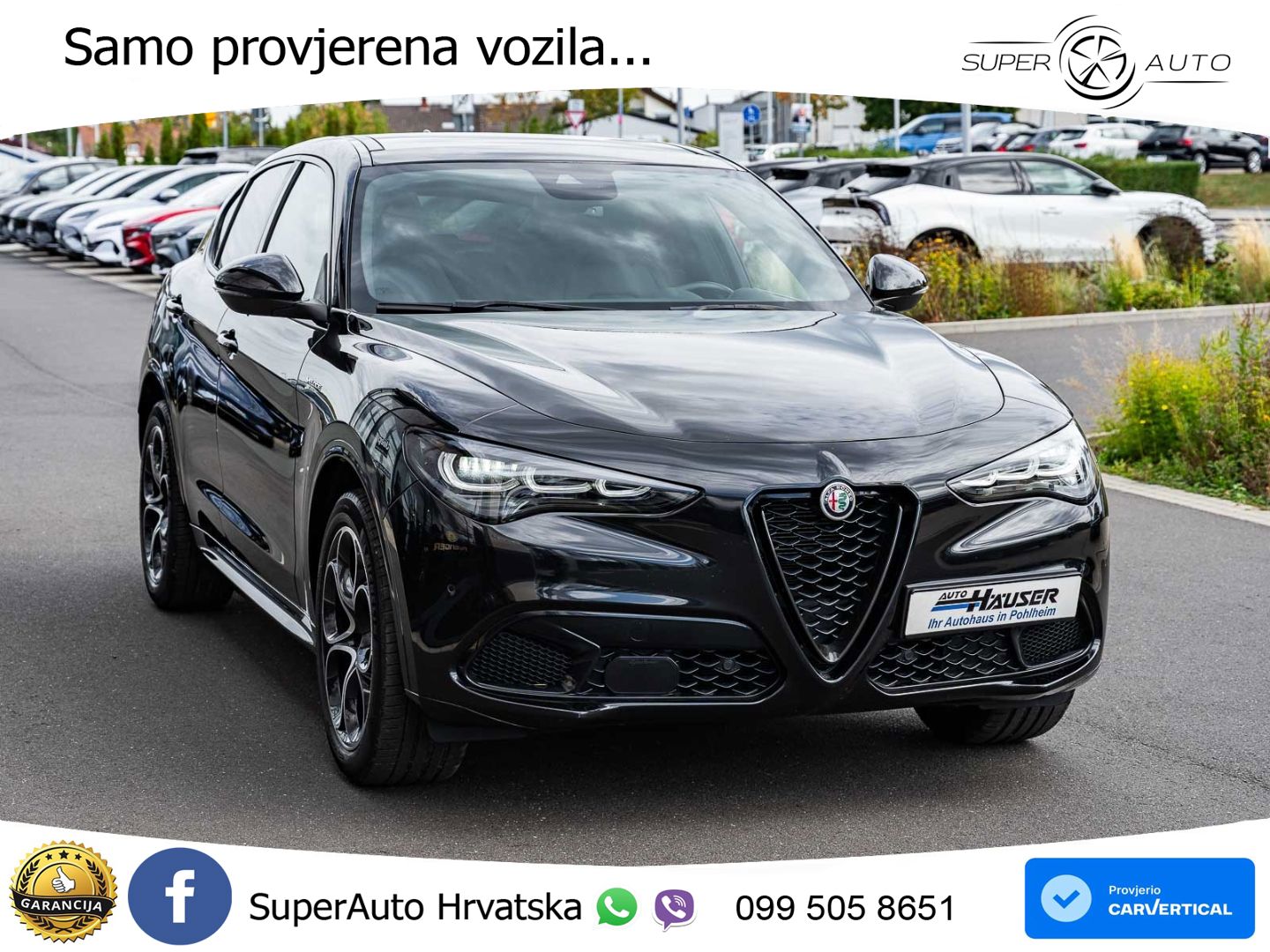 Alfa Romeo Stelvio 2.2 MultiJet II (210 KS) Q4 Automatic LED+GR SJED+ACC