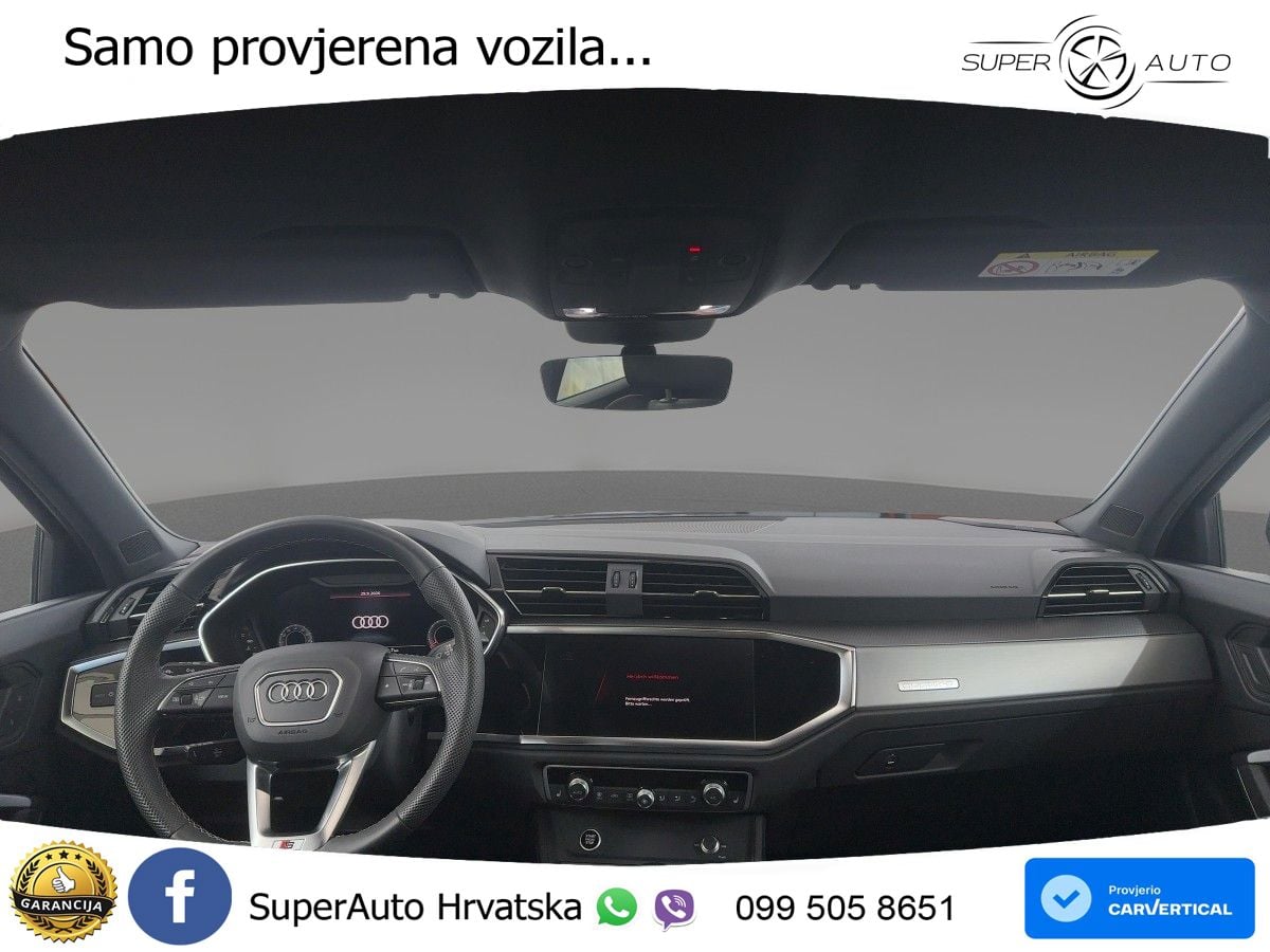 Audi Q3 Sportback 40 TFSI (190 KS) quattro S tronic S line