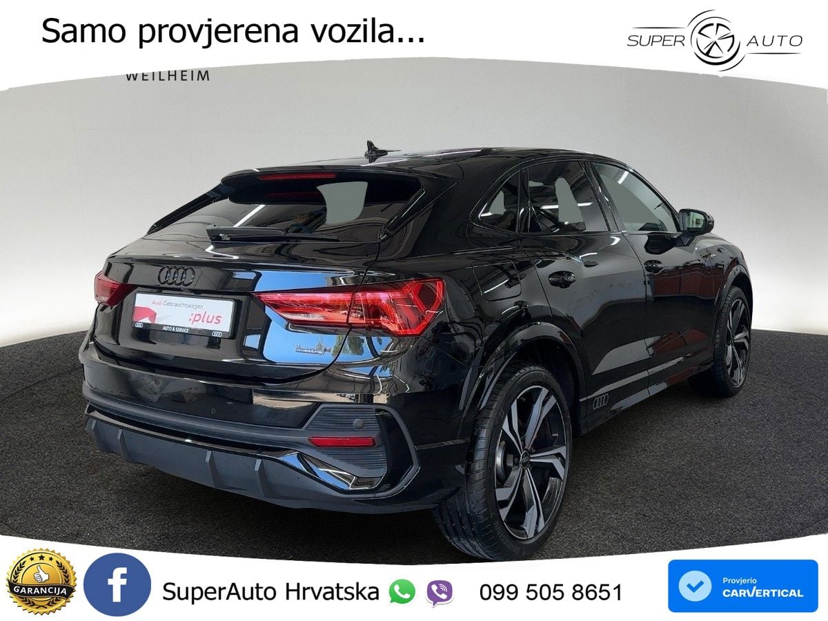 Audi Q3 Sportback 40 TFSI (190 KS) quattro S tronic S line