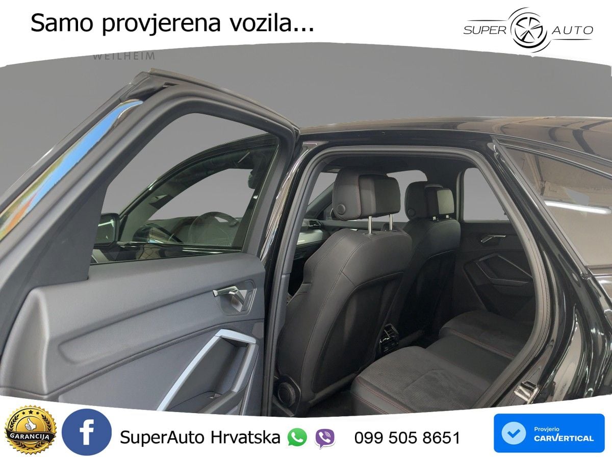 Audi Q3 Sportback 40 TFSI (190 KS) quattro S tronic S line