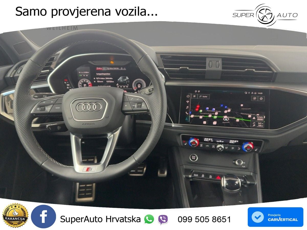 Audi Q3 Sportback 40 TFSI (190 KS) quattro S tronic S line