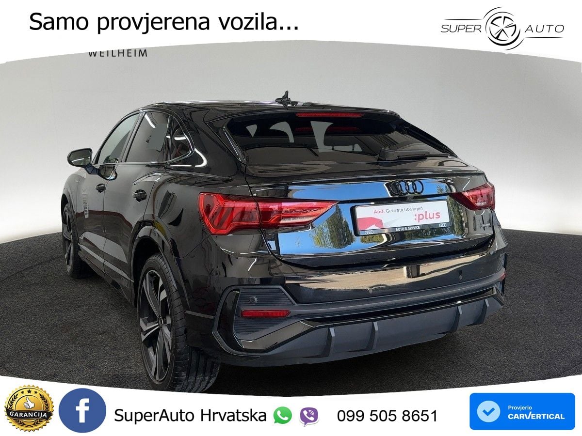 Audi Q3 Sportback 40 TFSI (190 KS) quattro S tronic S line