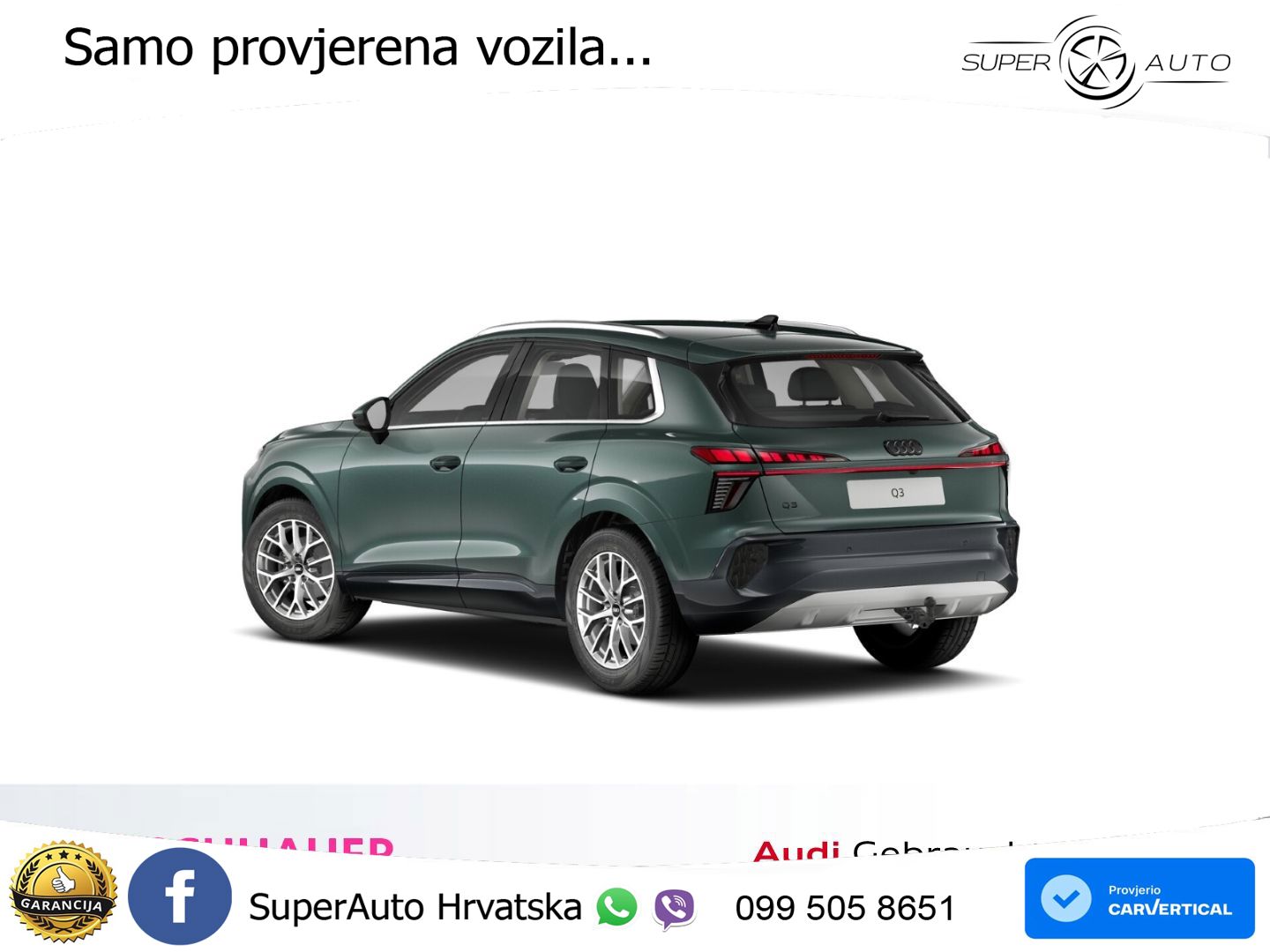 Audi Q3 1.5 TFSI (150 KS) S tronic LED+GR SJED+ACC