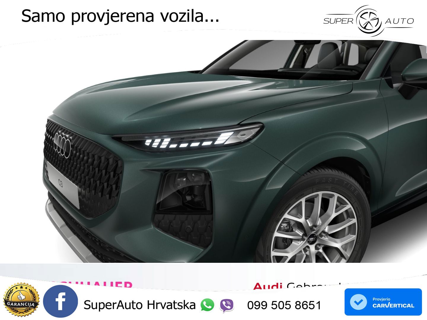 Audi Q3 1.5 TFSI (150 KS) S tronic LED+GR SJED+ACC