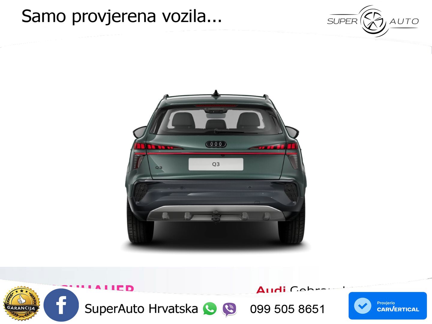Audi Q3 1.5 TFSI (150 KS) S tronic LED+GR SJED+ACC