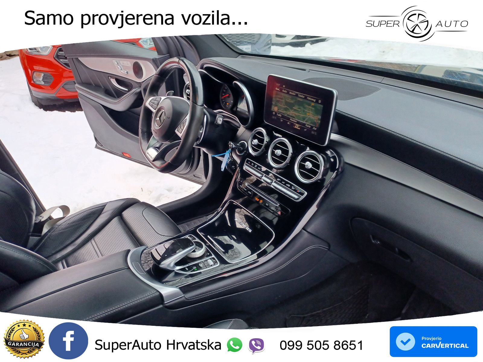 Mercedes GLC Coupe AMG 63 S (510 KS) 4MATIC+ MCT ZRAČNI+ACC+4xGR SJED+360