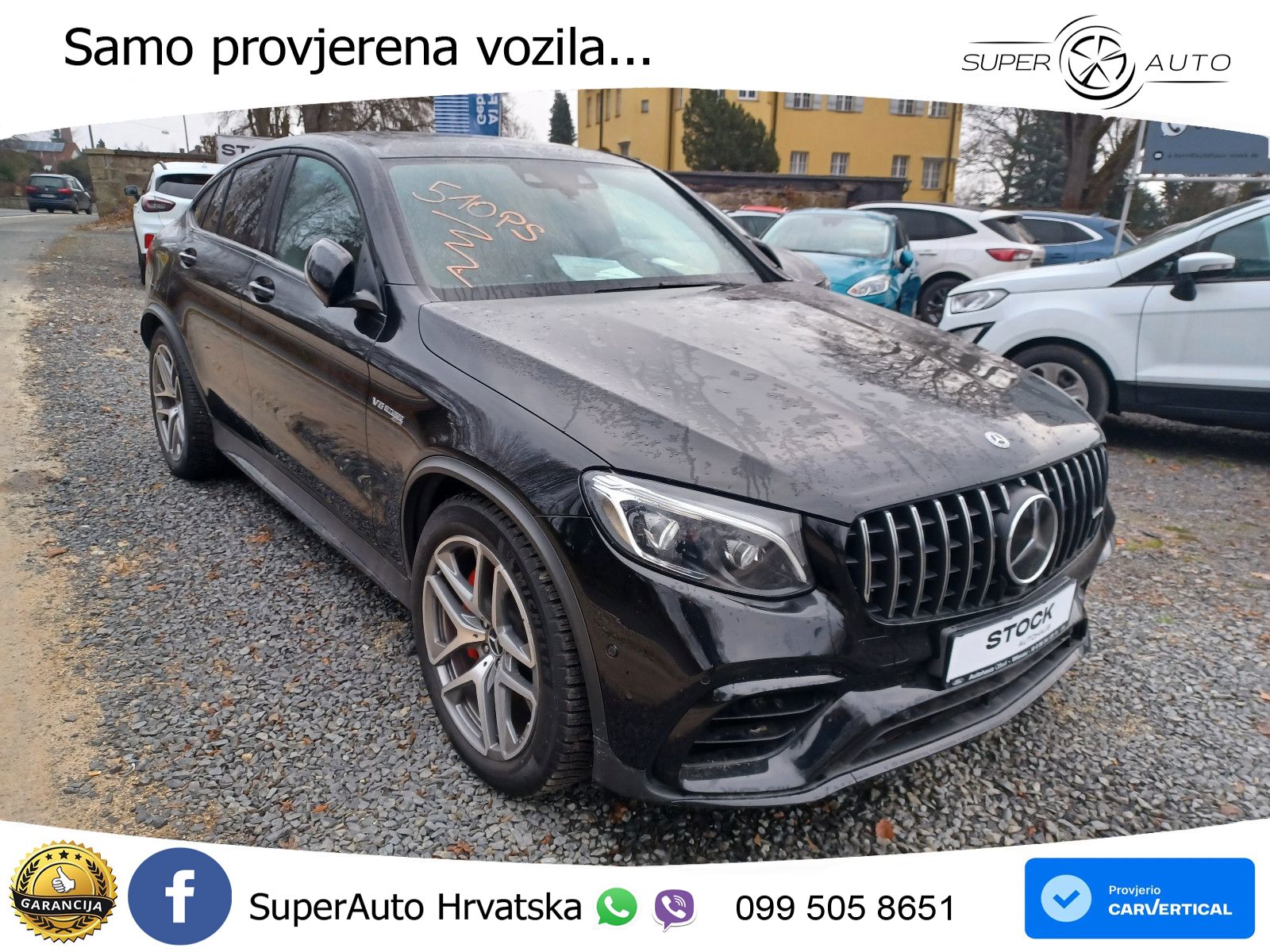 Mercedes GLC Coupe AMG 63 S (510 KS) 4MATIC+ MCT ZRAČNI+ACC+4xGR SJED+360