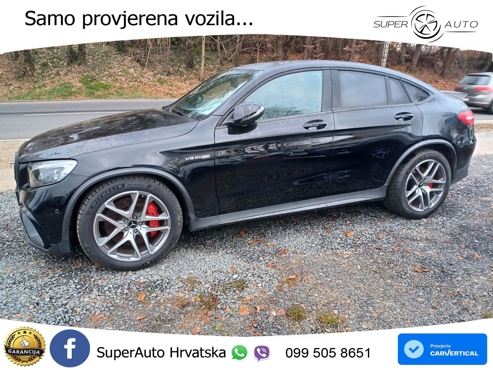 Mercedes GLC Coupe AMG 63 S (510 KS) 4MATIC+ MCT ZRAČNI+ACC+4xGR SJED+360