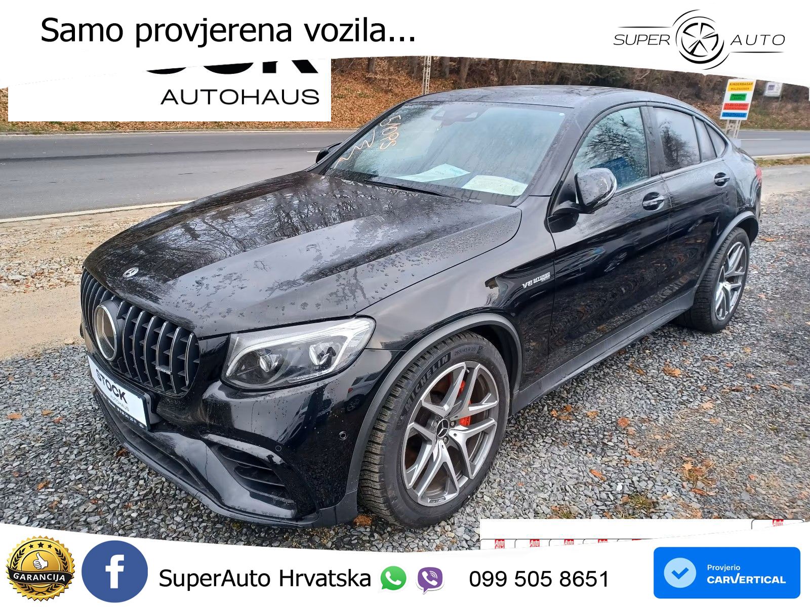 Mercedes GLC Coupe AMG 63 S (510 KS) 4MATIC+ MCT ZRAČNI+ACC+4xGR SJED+360