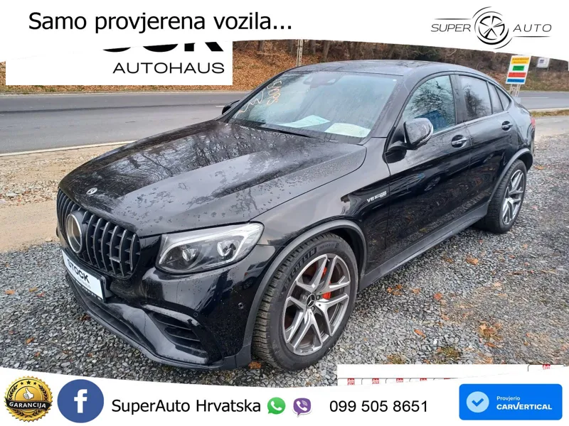 Mercedes GLC Coupe AMG 63 S (510 KS) 4MATIC+ MCT ZRAČNI+ACC+4xGR SJED+360