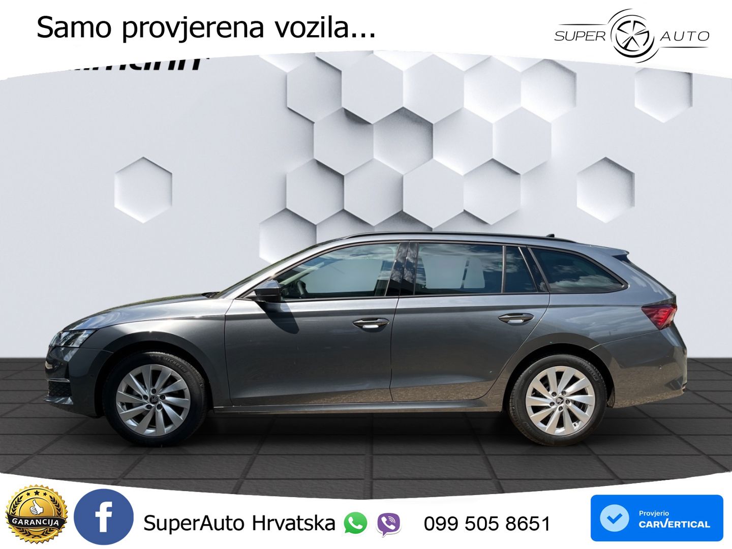 Škoda Octavia Combi 1.5 TSI (150 KS) DSG Selection LED+GR SJED+ACC