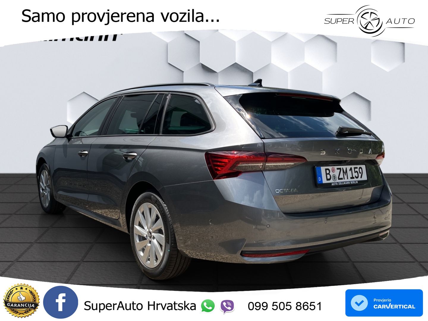 Škoda Octavia Combi 1.5 TSI (150 KS) DSG Selection LED+GR SJED+ACC