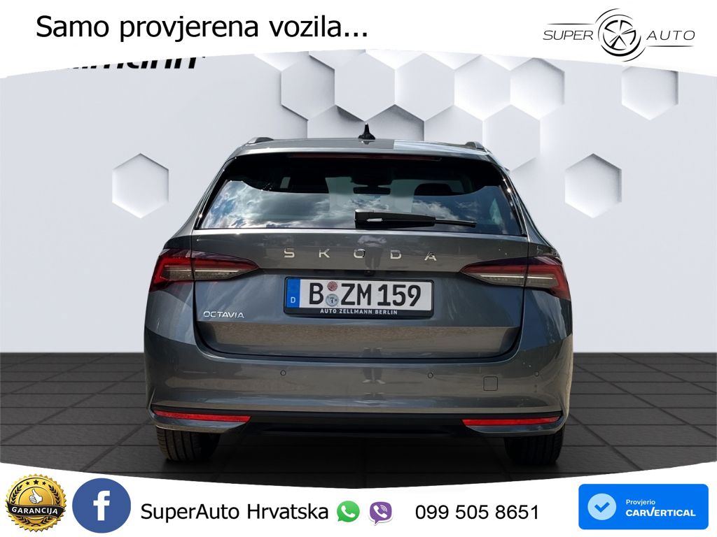 Škoda Octavia Combi 1.5 TSI (150 KS) DSG Selection LED+GR SJED+ACC