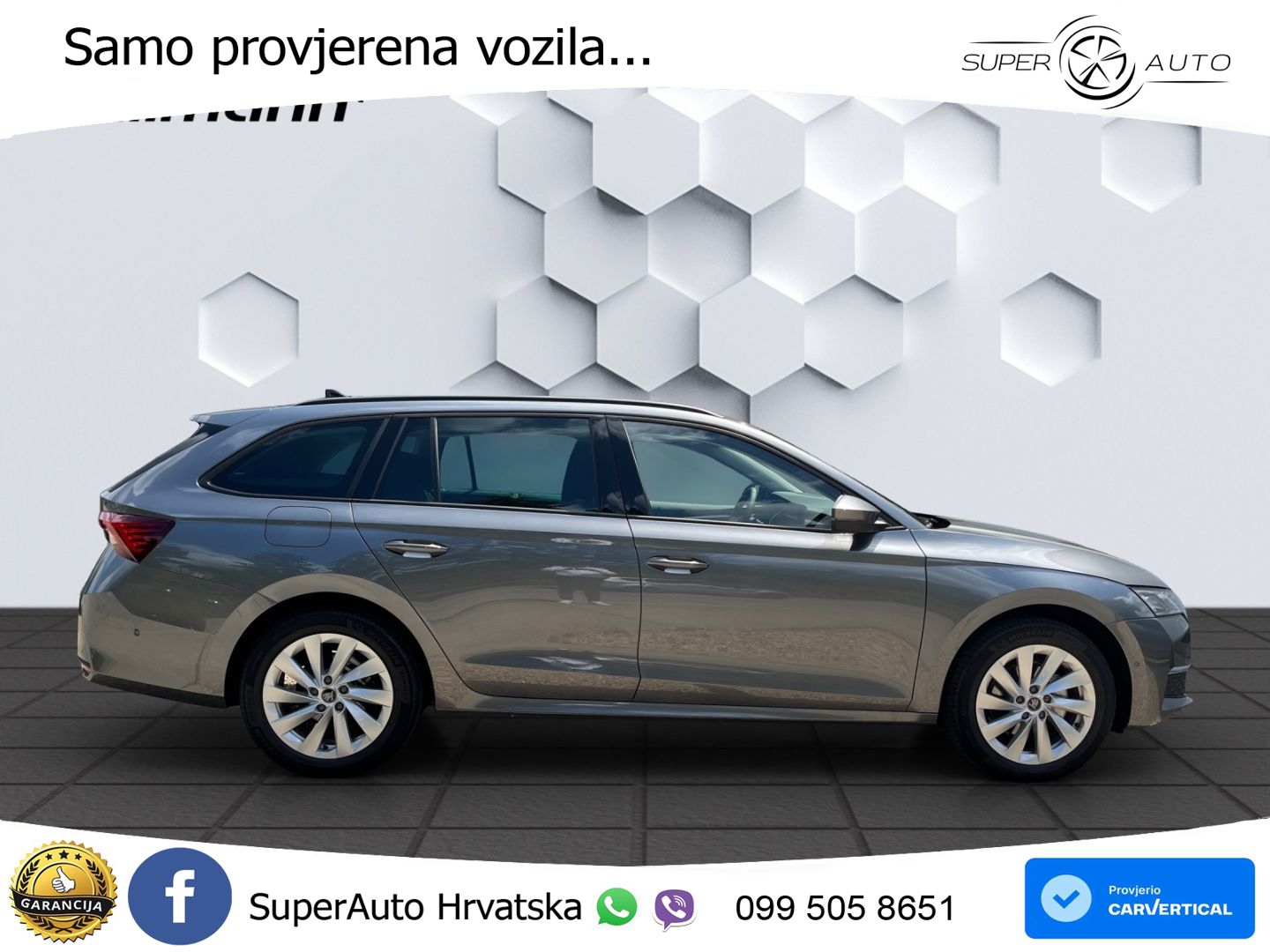 Škoda Octavia Combi 1.5 TSI (150 KS) DSG Selection LED+GR SJED+ACC