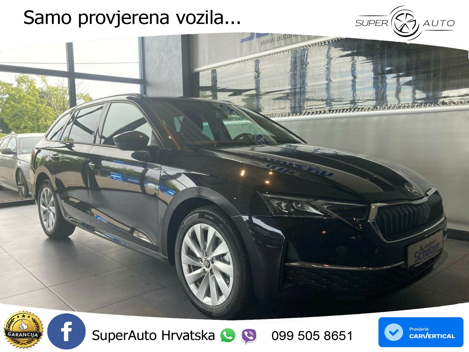 Škoda Octavia Combi 2.0 TDI (150 KS) DSG Selection LED+GR SJED+ACC
