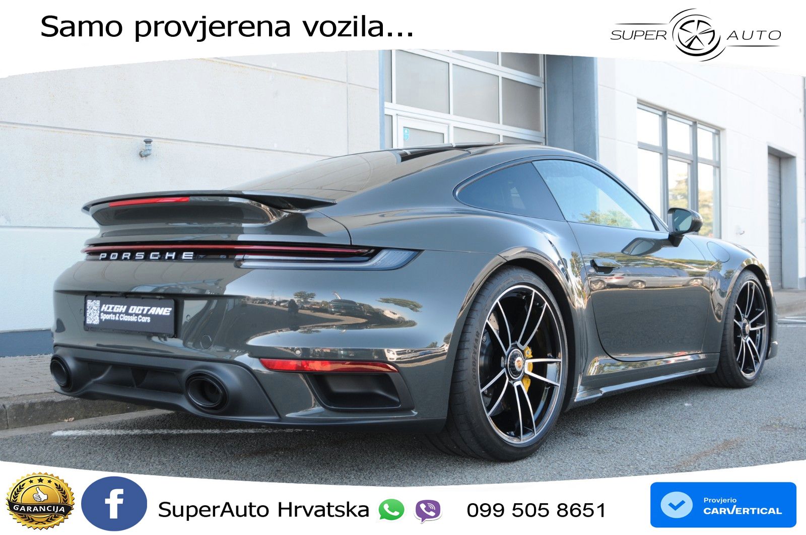 Porsche 911 Turbo S 3.8 (650 KS) PDK ACC+GR SJED+360+PANO