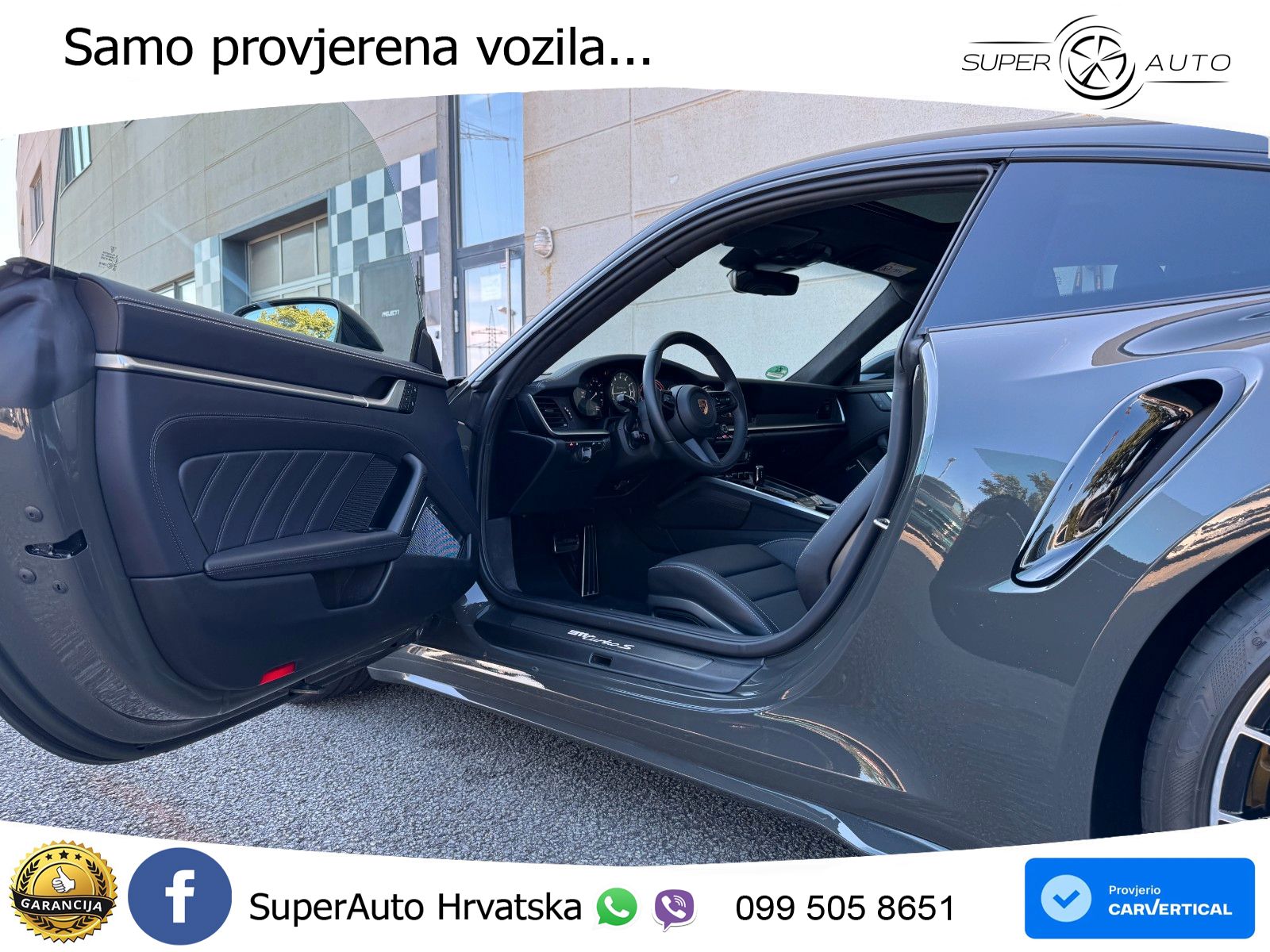 Porsche 911 Turbo S 3.8 (650 KS) PDK ACC+GR SJED+360+PANO